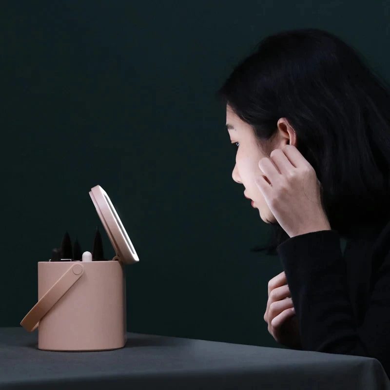 Mini coiffeuse portable